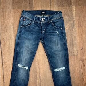Hudson Collin flap Skinny Jeans-size 25